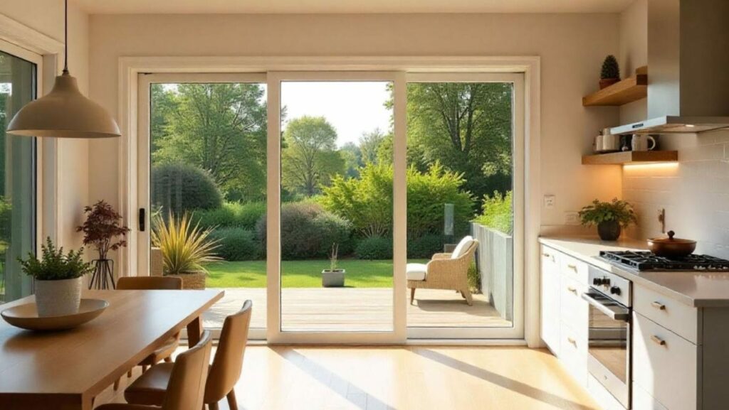 3-panel folding patio door